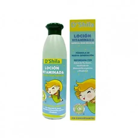Loción Vitaminada ESP. edad escolar 250 ml. D'SHILA
