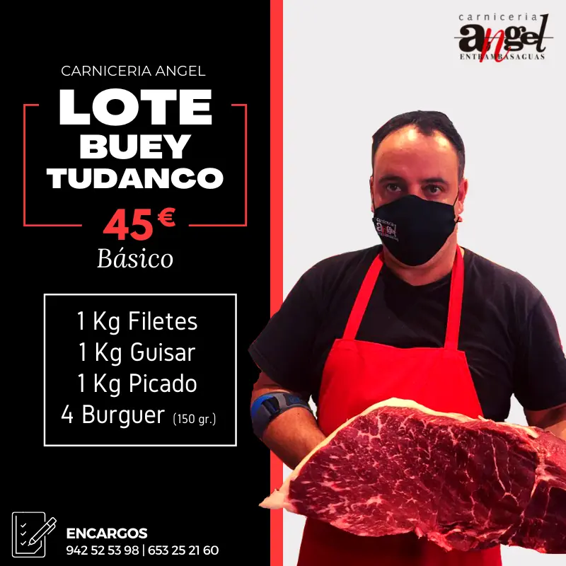 Lote Buey Tudanco de Cantabria | Certificado*