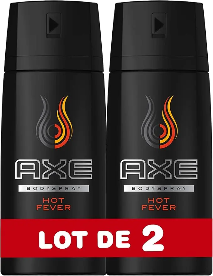 Lote Sorpresa de 2 Desodorantes Axe para Hombre (2x150 ml). Un pack de modelos aleatorios ideal para descubrir nuevas fragancias y mantenerte siempre fresco y protegido.