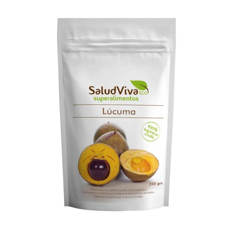 Lúcuma en Polvo ECO, 250gr - Salud Viva