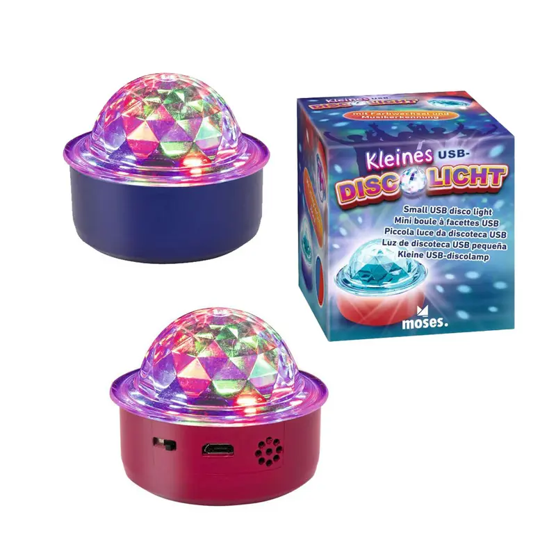 Luz de discoteca USB pequeña