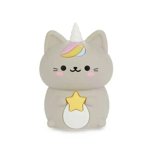 Luz de noche Kawaii - Starry gris