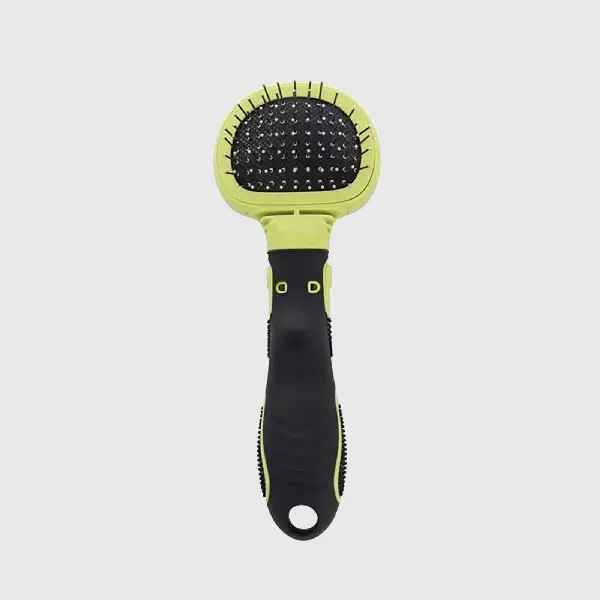 M-Pets Click and Groom Cepillo de masaje - S