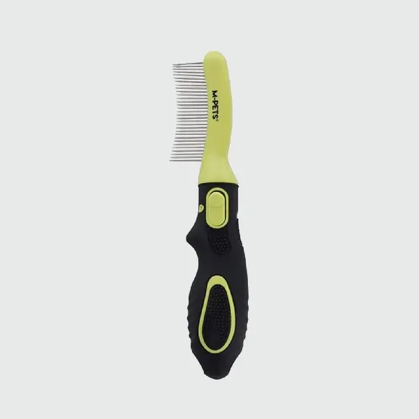M-Pets Click and Groom Peine curvo - S