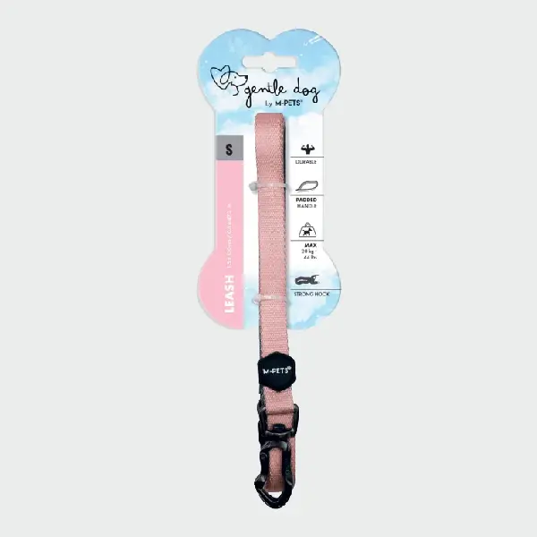 M-PETS GENTLE DOG Correa acolchada 120 cm - Rosa