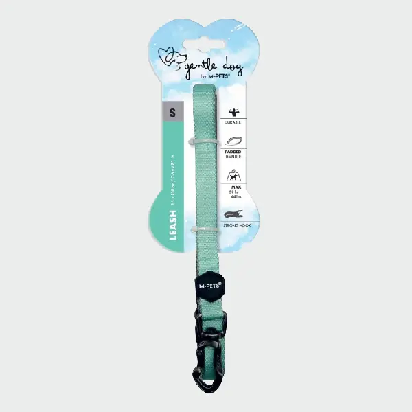 M-PETS GENTLE DOG Correa acolchada 120 cm - Verde