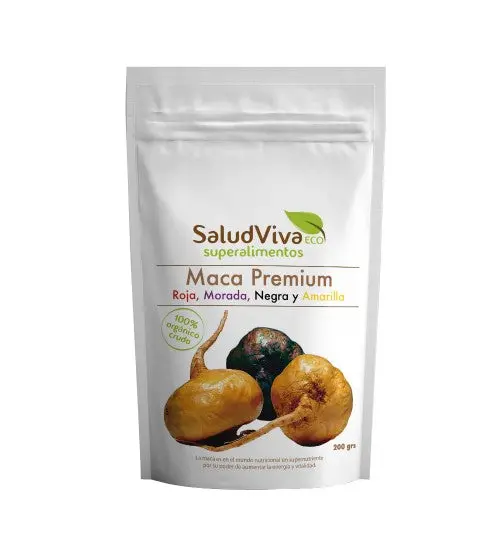 Maca Premium ECO 200gr - Salud Viva