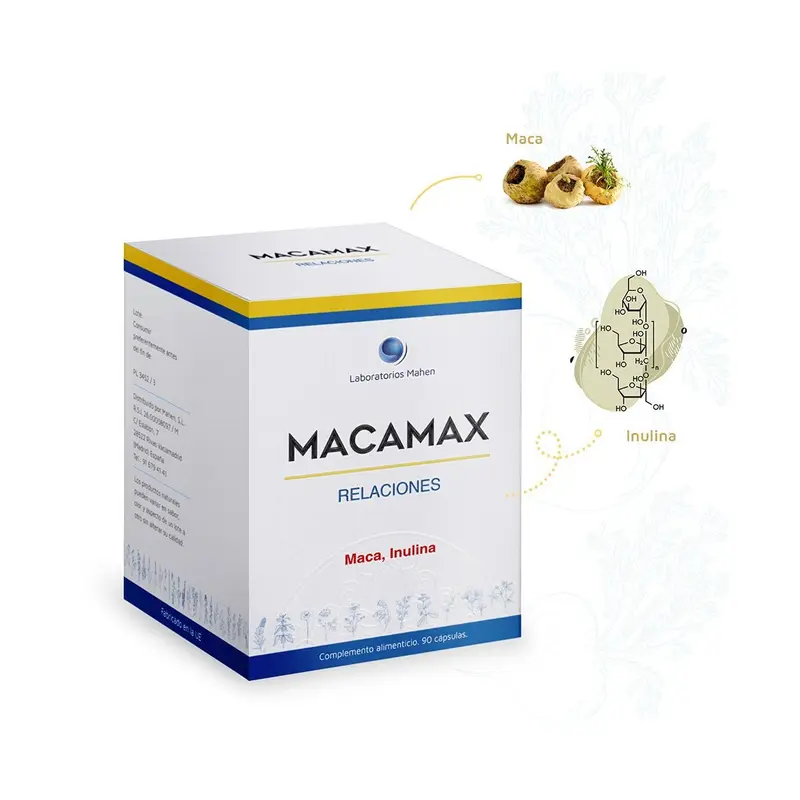 Macamax (relaciones) - 90 cápsulas - Mahen