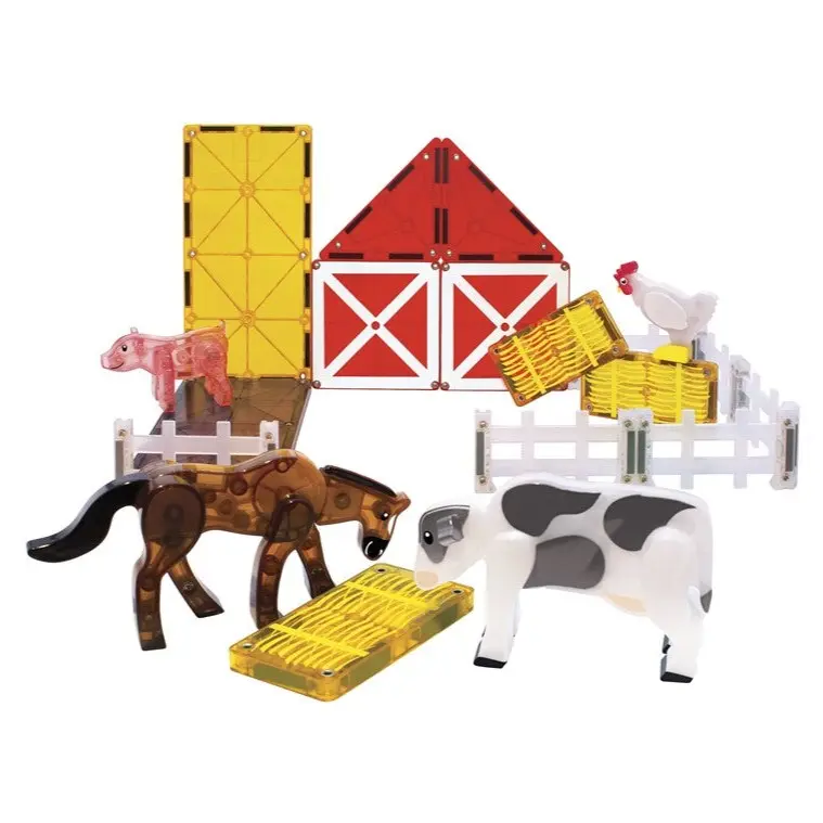 Magna-Tiles Farm Animals 25 piezas