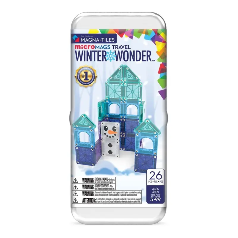 Magna-Tiles MicroMAGS de viaje - Winter