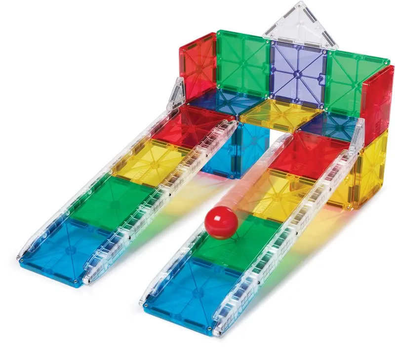 Magna-Tiles Rail Racers 33 piezas