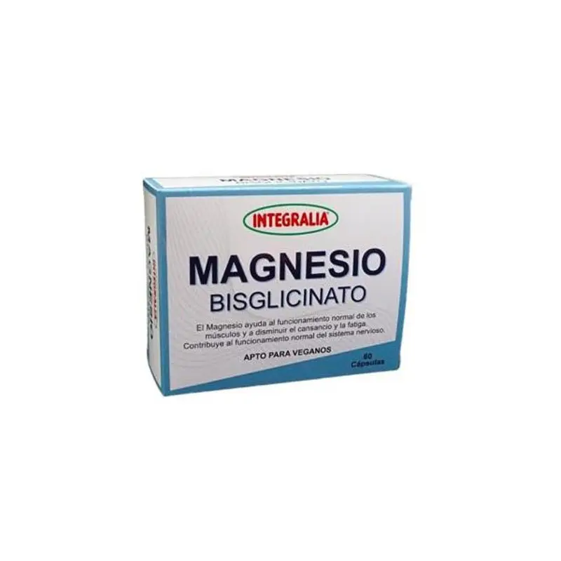 Magnesio Bisglicinato - 60 cápsulas - Integralia