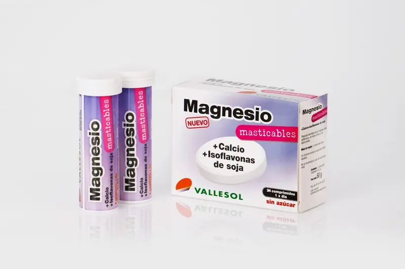 Magnesio+Calcio+Isoflavonas 12 unidades Vallesol
