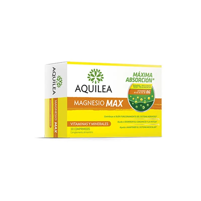 Magnesio MAX - 30 comprimidos - Aquilea