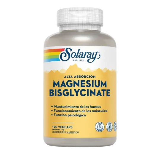 Magnesium Bisglycinate 120 cápsulas