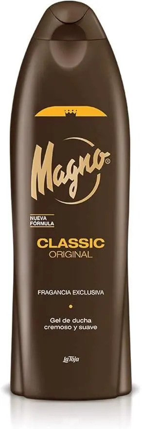 Magno Classic Gel de Ducha, Pack de 2x550ml (1,1L). El gel icónico con su fragancia exclusiva y seductora, en un práctico pack doble para que no te falte nunca tu lujo diario.