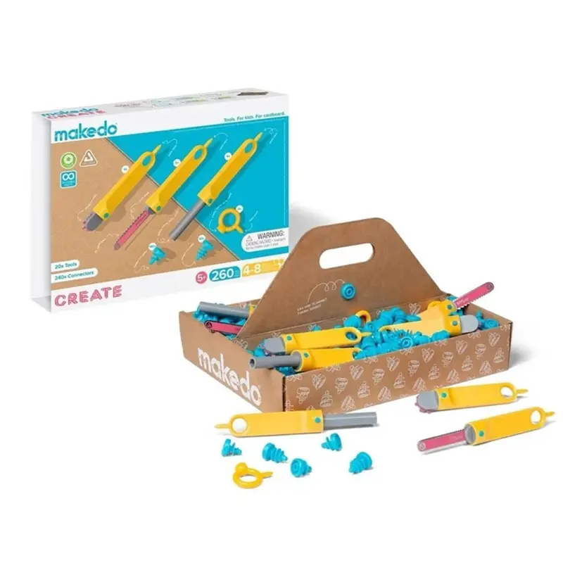 Makedo Create 260 piezas