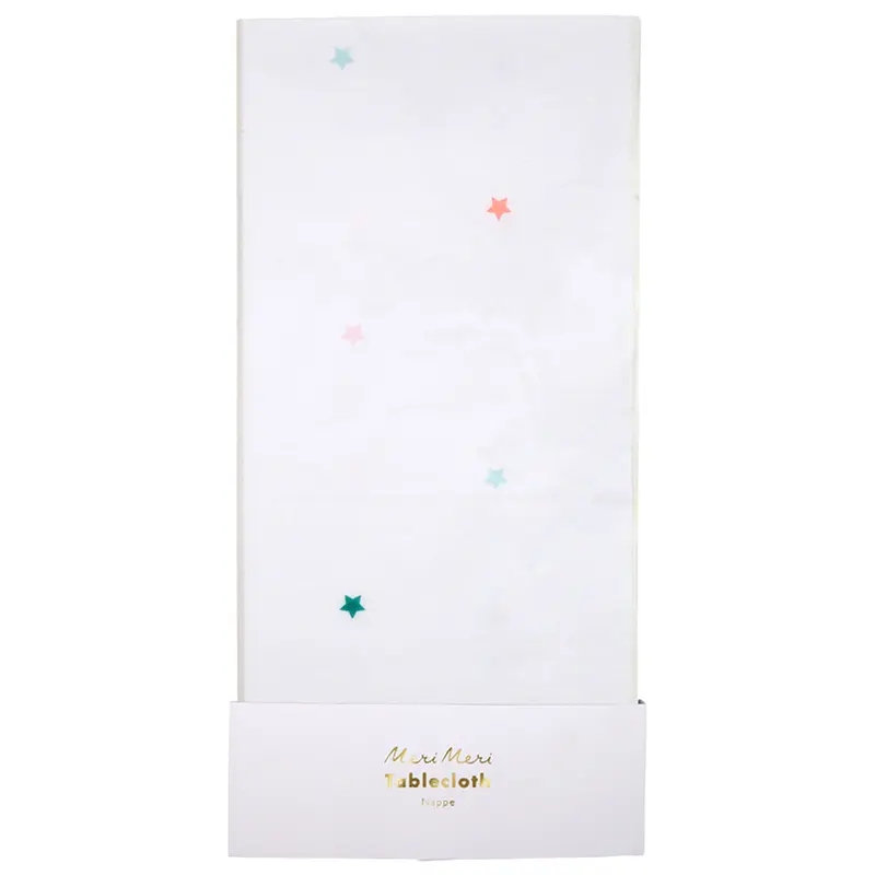 Mantel estrellas de colores