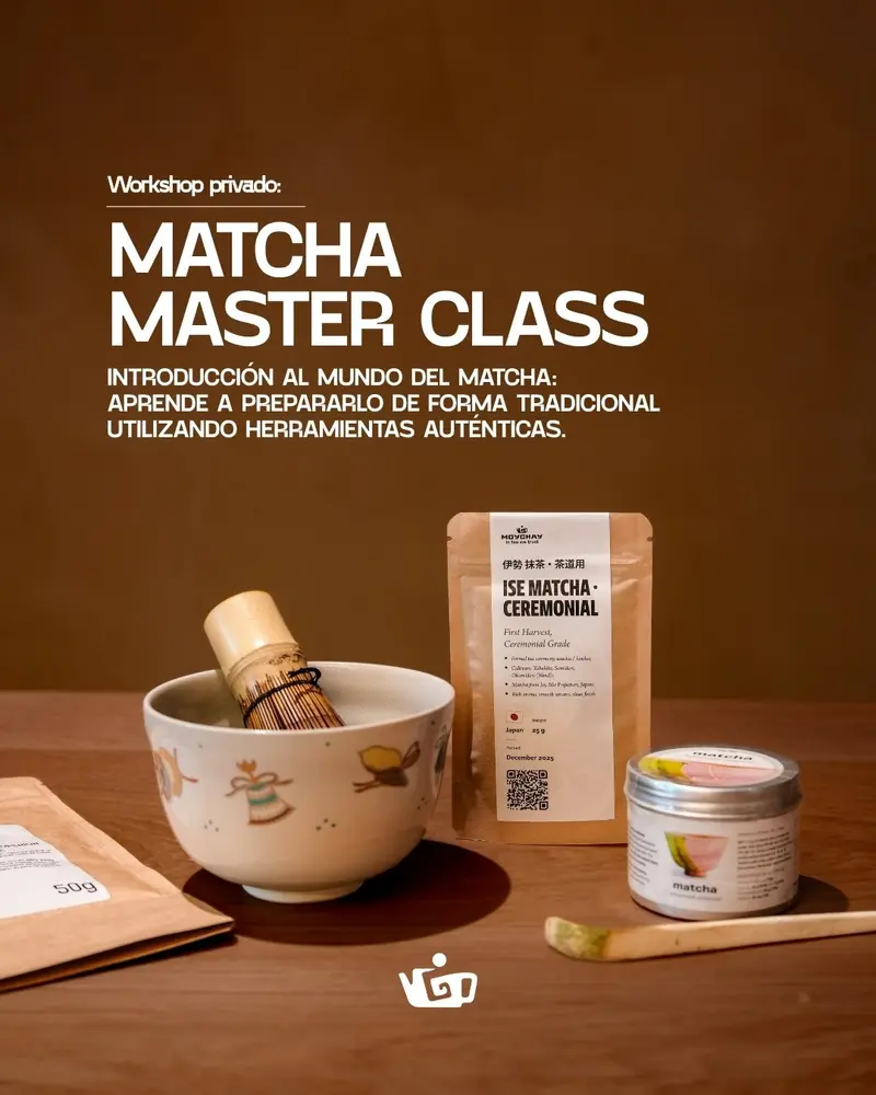 Master Class de Matcha(Por persona / Precio para grupos -30%)