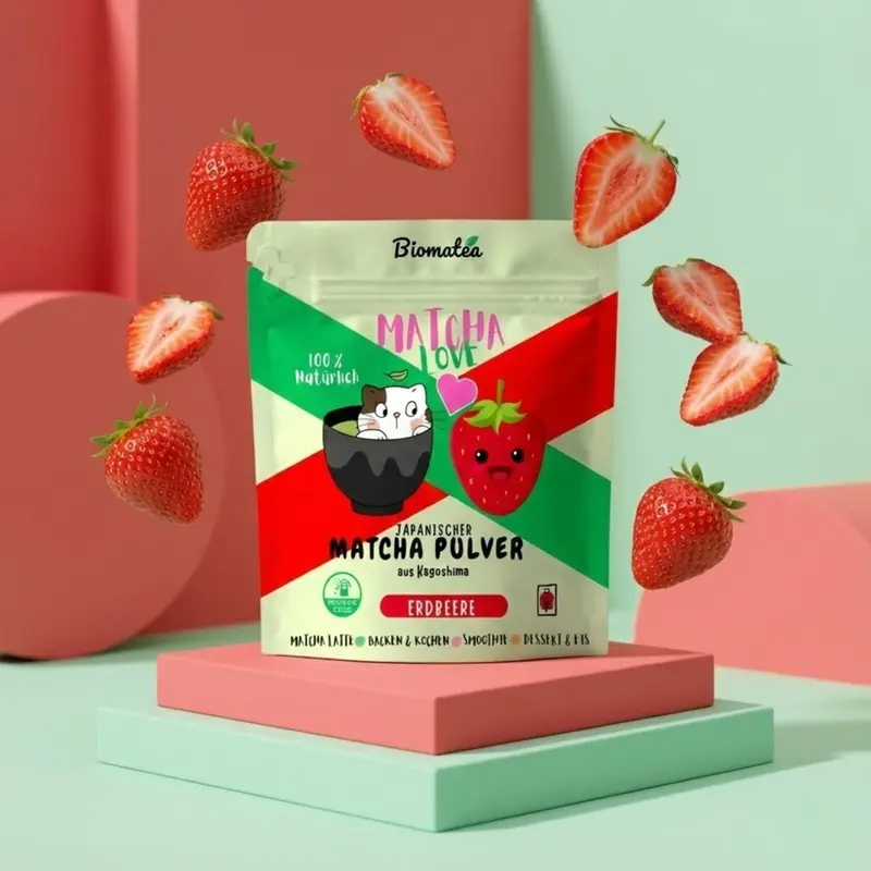 Matcha Japonés Fresa