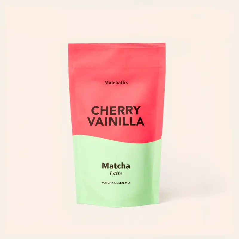 Matcha Latte Cherry Vainilla