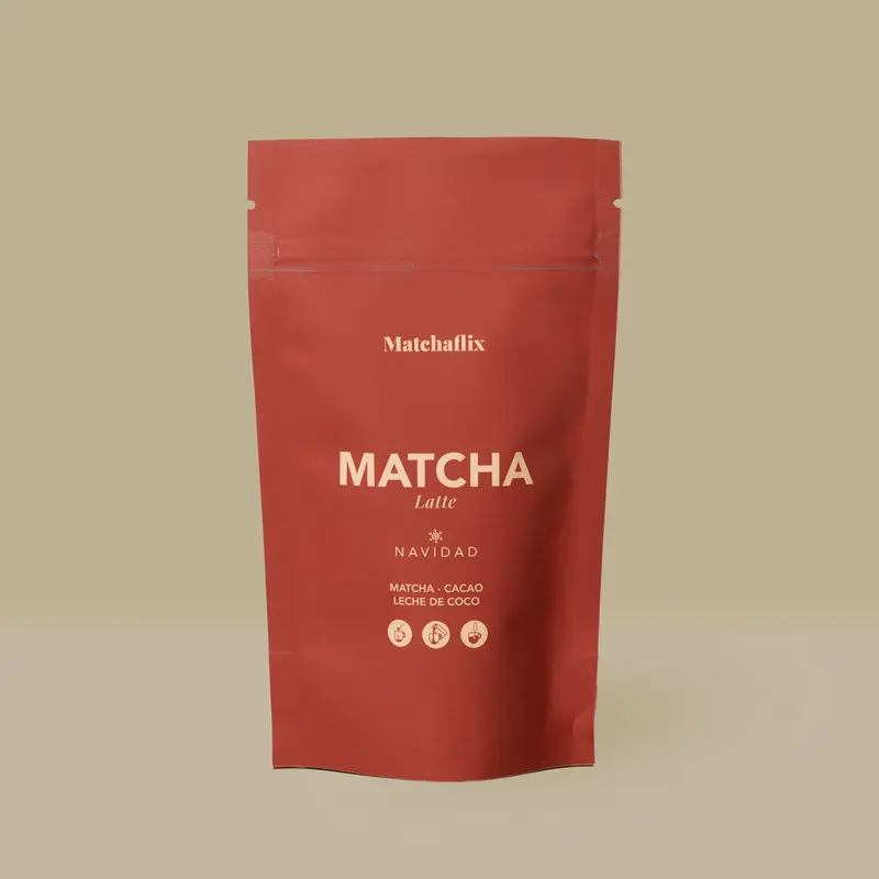 Matcha Latte Navidad
