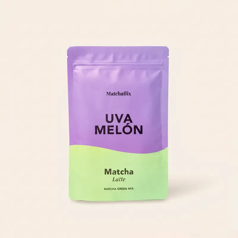 Matcha Latte Uva y Melón