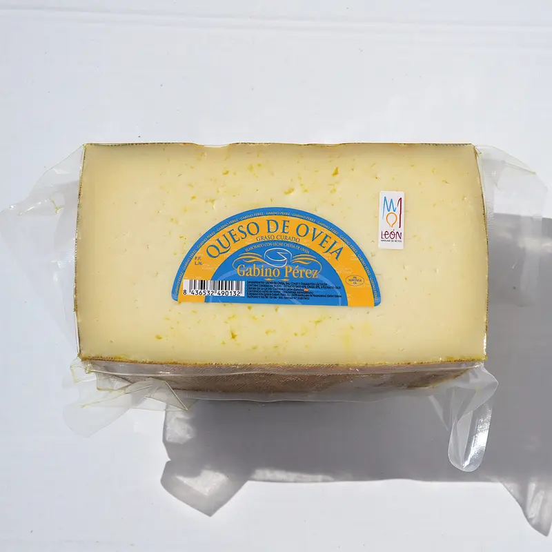 Medio Queso de Oveja Curado Gabino Perez