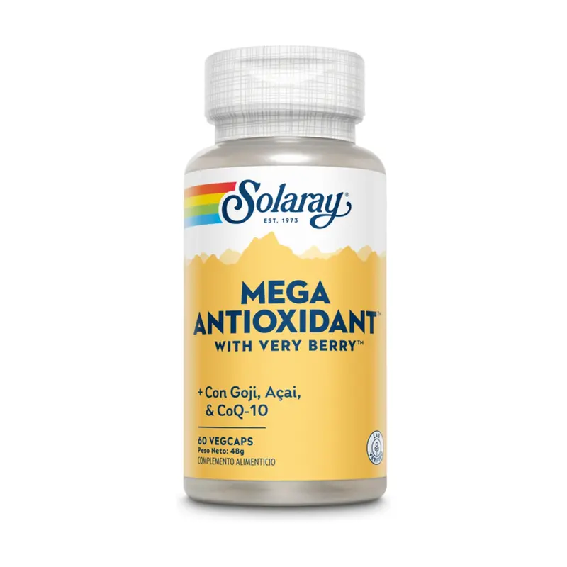 MEGA-MULTI ANTIOXIDANTE With Very Berry 60Caps - SOLARAY