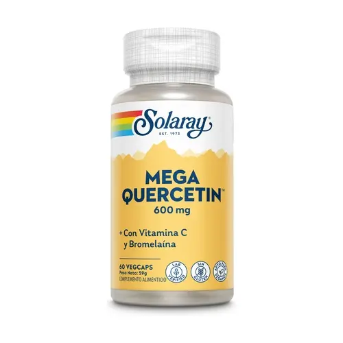 MEGA QUERCERTIN - 60 Caps - SOLARAY