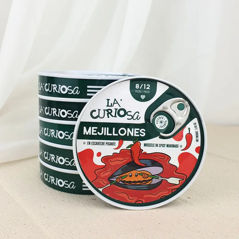 Mejillones en escabeche picante de La Curiosa