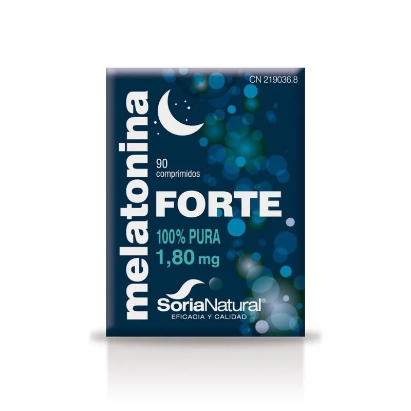 Melatonina Forte 1,80mg - 90 comprimidos - Soria Natural