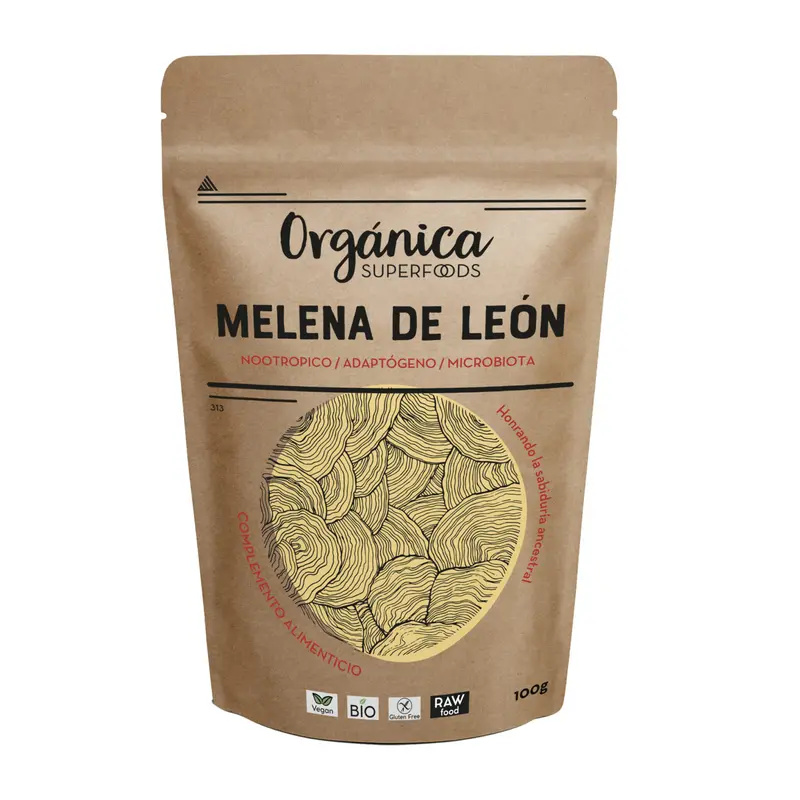 Melena de León en Polvo Ecológica