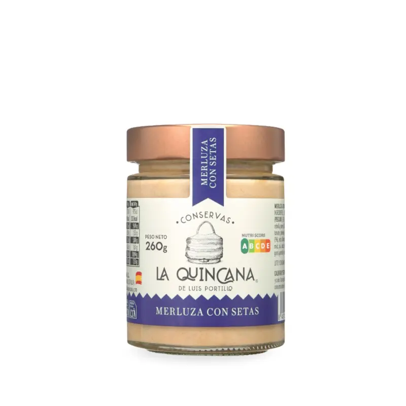 Merluza con Setas 260 g