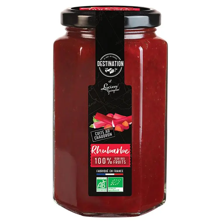 Mermelada de ruibarbo BIO- DESTINATION