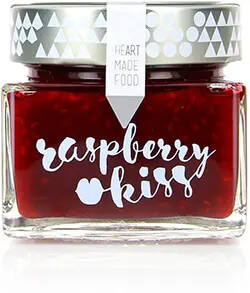 Mermelada ecológica extra de frambuesa 305g "Raspberry Kiss"