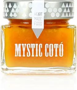 Mermelada ecológica extra de melocotón "Mystic Coto"