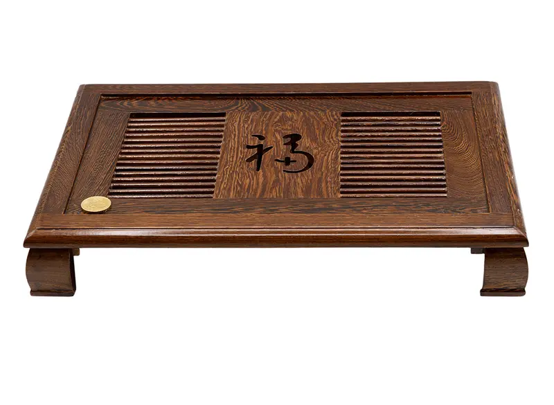 Mesa de té para la ceremonia del té Gongfu, bandeja de té, chaban, bambú # 93335