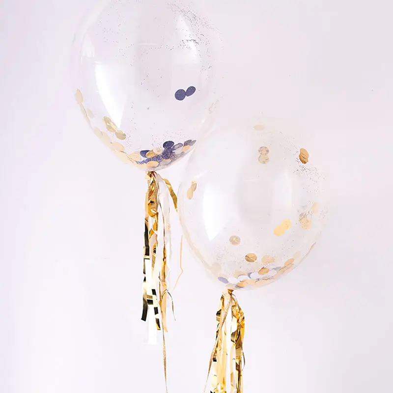 METALLIC CONFETTI BALLOON KIT
