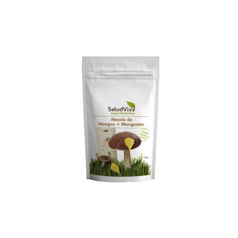 MEZCLA DE HONGOS Y MANGOSTÁN 125 GR.