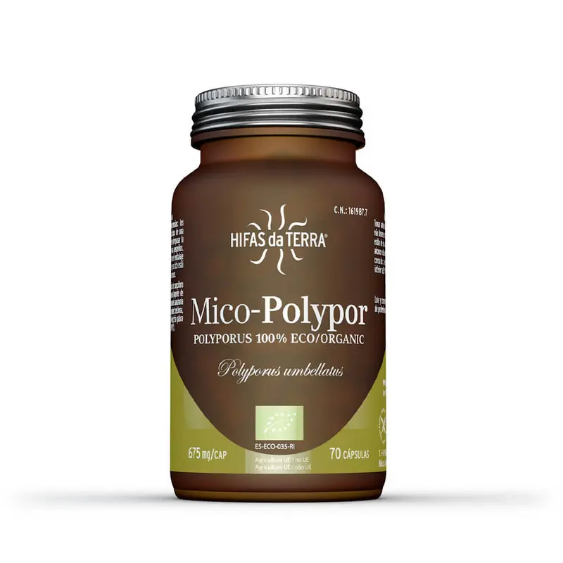 Mico-Polypor 70 cápsulas - HIFAS DA TERRA