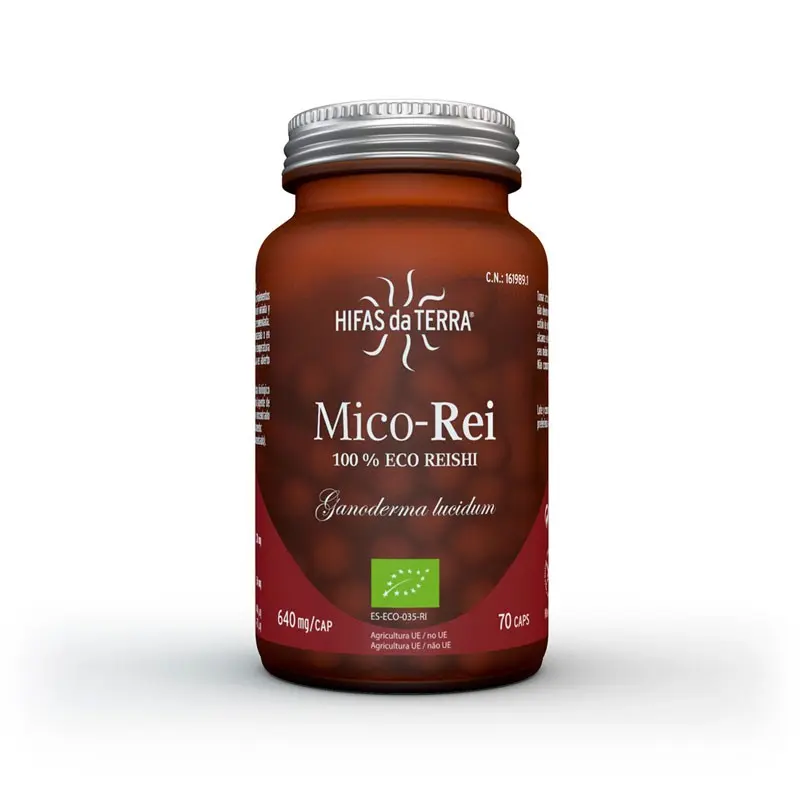 Mico Rei-Reishi 70 caps - HIFAS DA TERRA