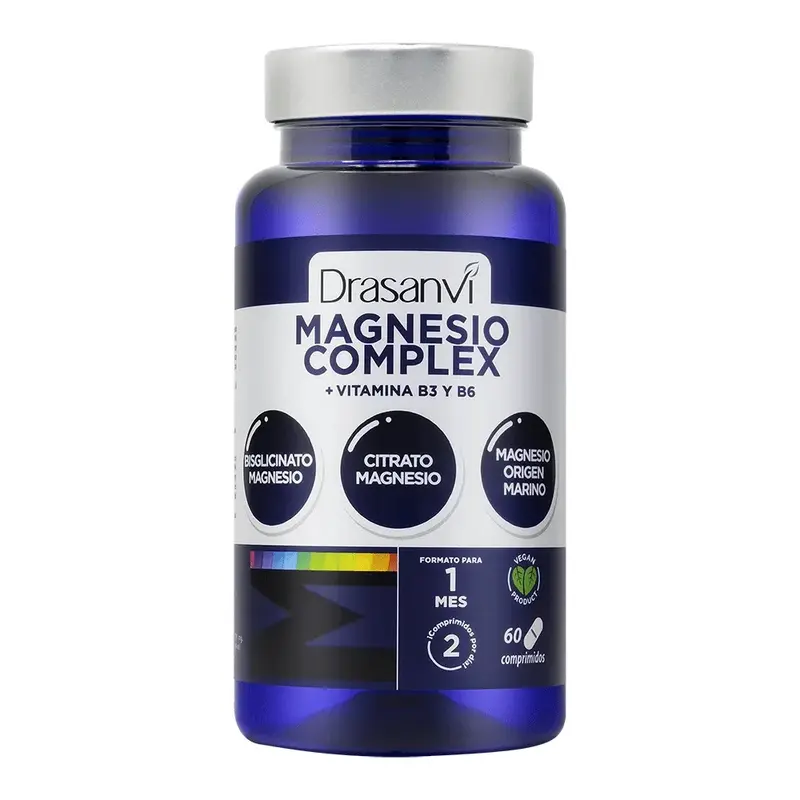 MINERAL MAGNESIO COMPLEX 60 COMPRIMIDOS DRASANVI