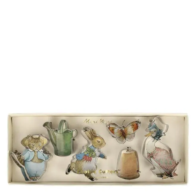 Mini cortadores de galletas Peter Rabbit y sus amigos