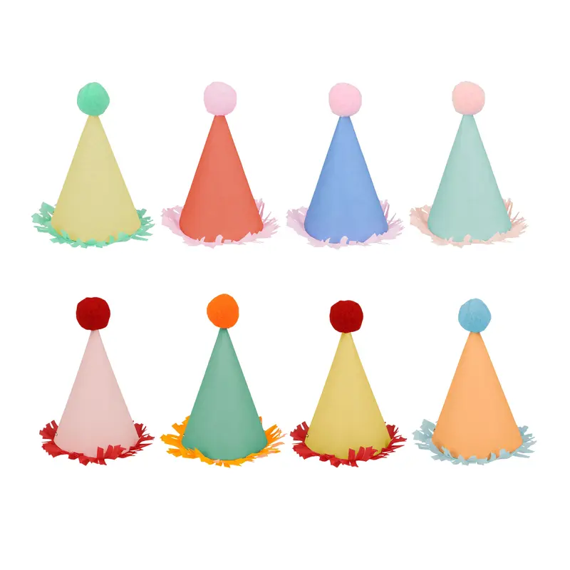 Mini gorros de fiesta