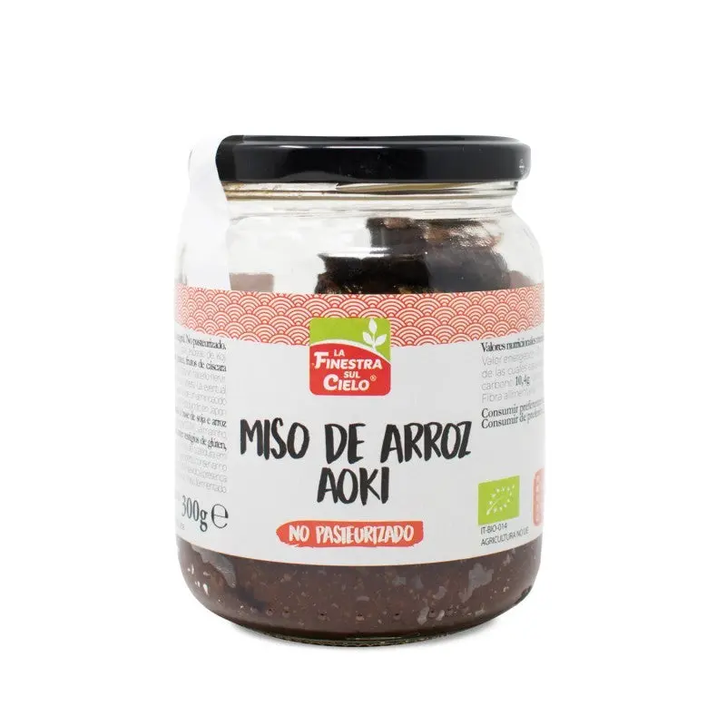 Miso de arroz aoki bio 300g La Finestra