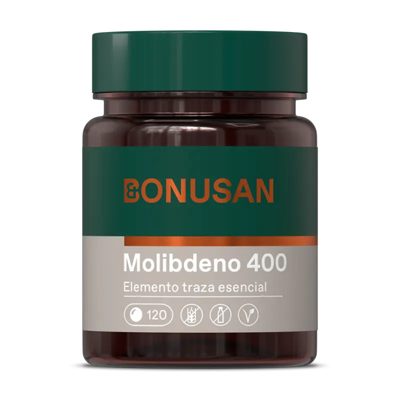 Molibdeno 400 mcg de Bonusan