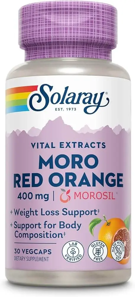 Moro Red Orange 400mg Solaray