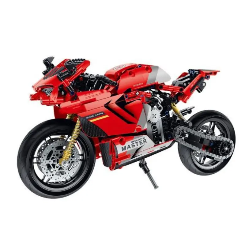Motocicleta Roja N 6833 - 557 Pzas