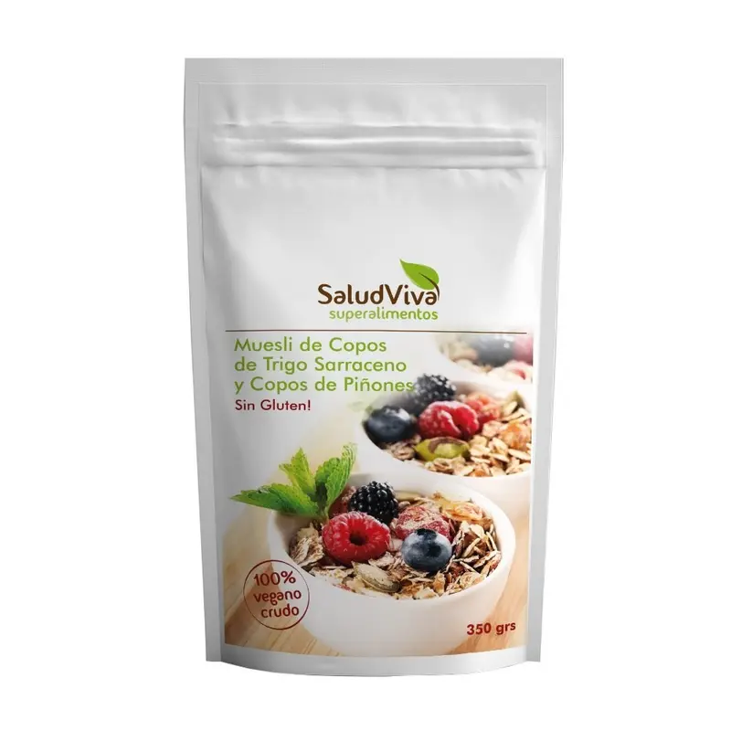 Muesli de Copo de TS y Piñones 350g Eco - SALUD VIVA